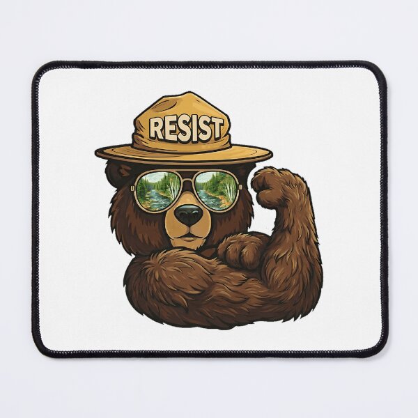 Item preview, Smokey Bear Resist designed and sold by MayaloveStores.