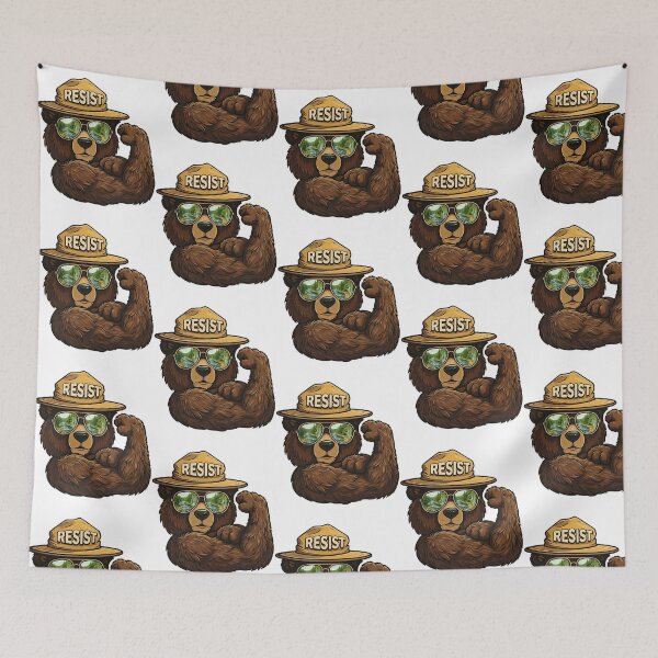 Item preview, Smokey Bear Resist designed and sold by MayaloveStores.