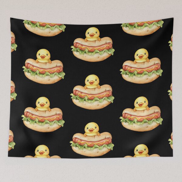 Item preview, Chick in a Hot Dog Bun designed and sold by hrendika.