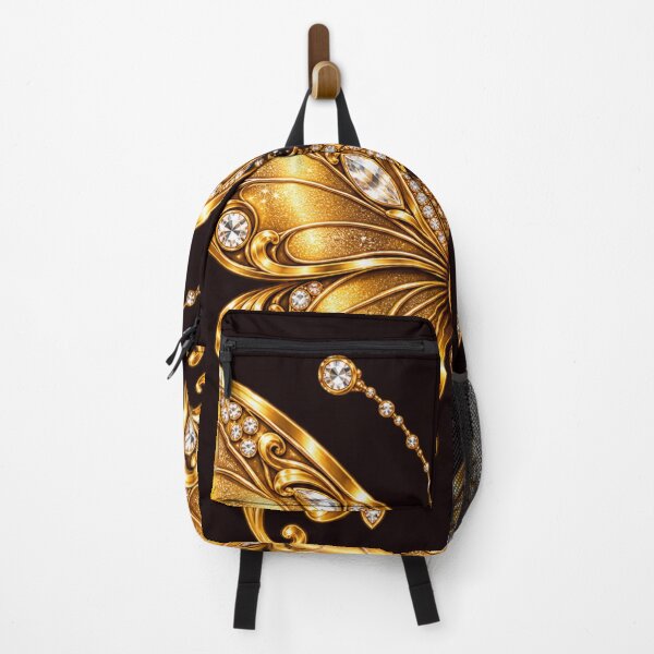 Item preview, Golden Butterfly – Luxury Beauty & Transformation designed and sold by VasiArtLab.