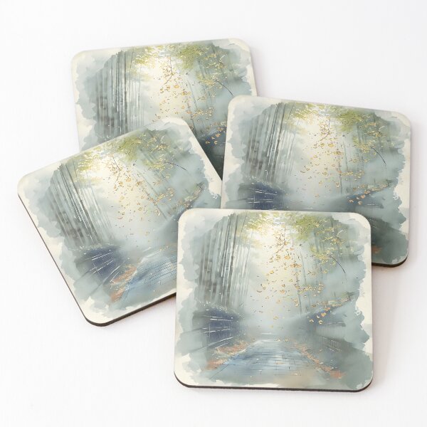 Item preview, Path of Golden Ginkgo designed and sold by ONYX Pixee.