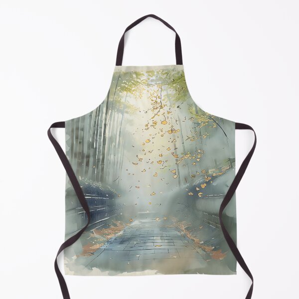 Item preview, Path of Golden Ginkgo designed and sold by ONYX Pixee.