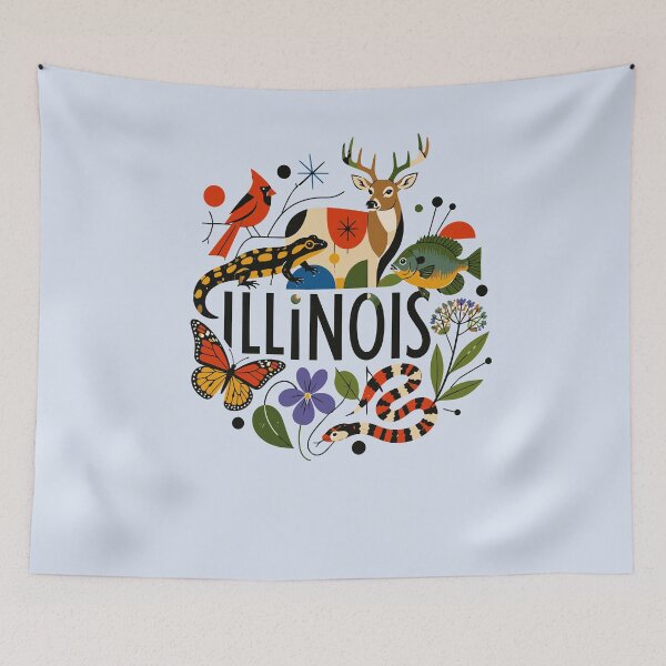 Item preview, Illinois Nature and Wildlife Celebration designed and sold by taiche.