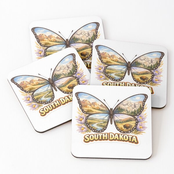 Item preview, South Dakota State Soul Butterfly designed and sold by Whimspired By Paxx.