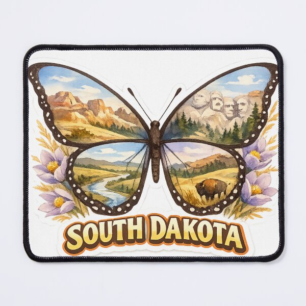 Item preview, South Dakota State Soul Butterfly designed and sold by Whimspired By Paxx.