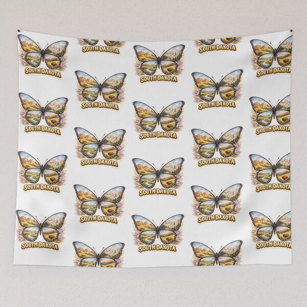 Item preview, South Dakota State Soul Butterfly designed and sold by Whimspired By Paxx.