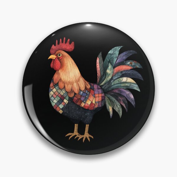 Item preview, Colorful Mosaic Rooster designed and sold by hrendika.