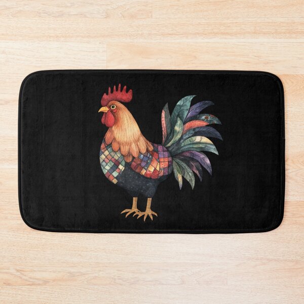 Item preview, Colorful Mosaic Rooster designed and sold by hrendika.