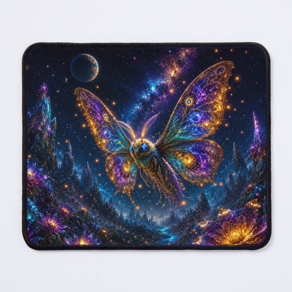 Item preview, Nebula Moth – Cosmic Butterfly designed and sold by ZYVARENNE.