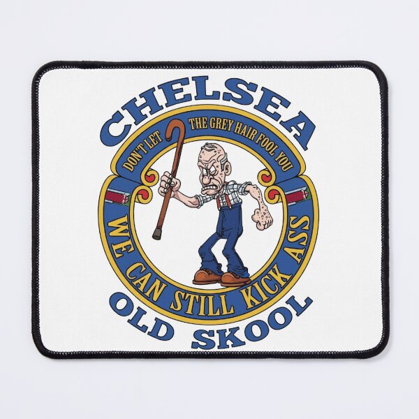 Item preview, Chelsea Old Skool Angry Fan Funny Football Design designed and sold by annaarthk.