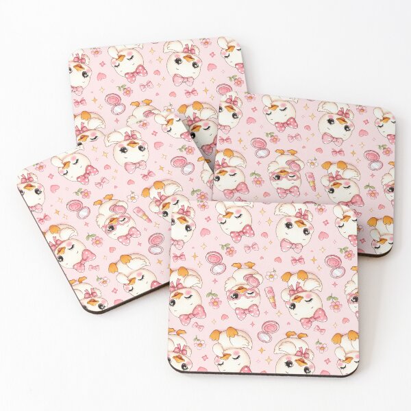 Item preview, Sweet Duck with Bows and Makeup Pattern designed and sold by Calfona.