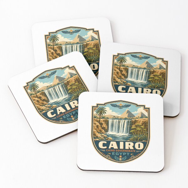 Item preview, Cairo Cairo Governorate Egypt Pyramids Travel Souvenir designed and sold by Star3NowForMe.
