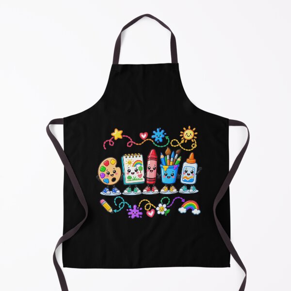 Item preview, Funny Cute Art Teacher Class Doodles School Crafts Art designed and sold by elderberry.