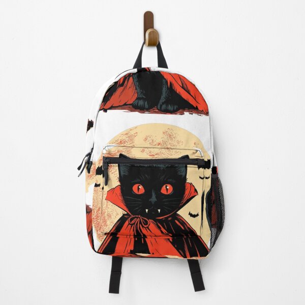 Item preview, Vampire cat in the moonlight: Cute Halloween look designed and sold by filou designs.