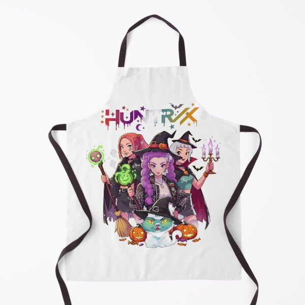 Item preview, Cute Halloween Witch Girls And Magical Cat Squad designed and sold by AshleySan84254.