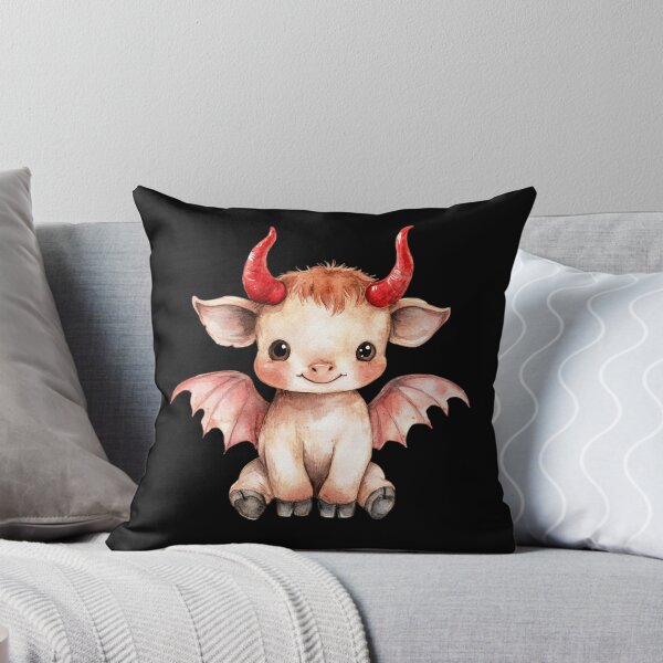 Item preview, Cute Baby Dragon with Horns designed and sold by hrendika.