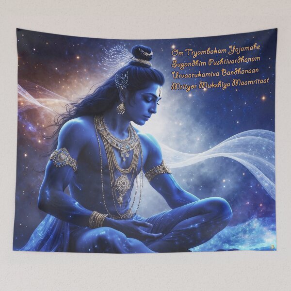 Item preview, Shiva Mahamrityunjaya Mantra Om Tryambakam - Cosmic Healing designed and sold by The Sensing Room.