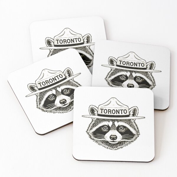 Item preview, Toronto Ranger Raccoon designed and sold by MayaloveStores.