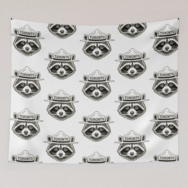 Item preview, Toronto Ranger Raccoon designed and sold by MayaloveStores.