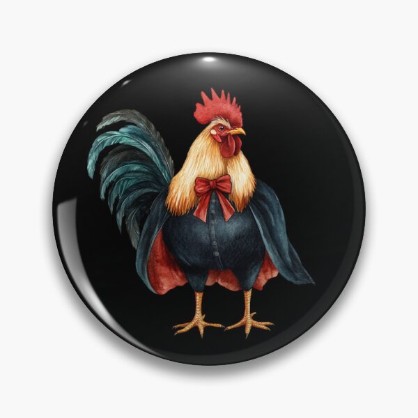 Item preview, Dapper Rooster in Suit designed and sold by hrendika.