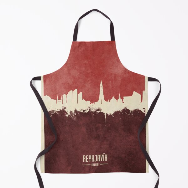 Item preview, Reykjavík Iceland Skyline designed and sold by ArtPrints.