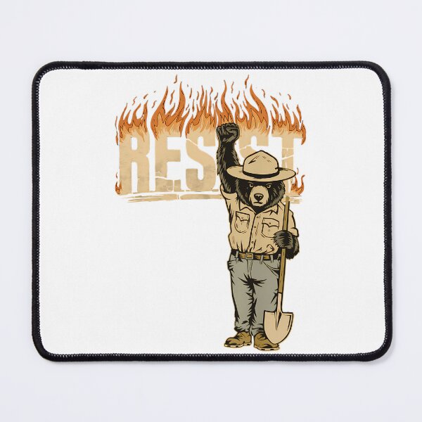Item preview, Vintage Smokey The Resist Bear Nation Park designed and sold by MayaloveStores.
