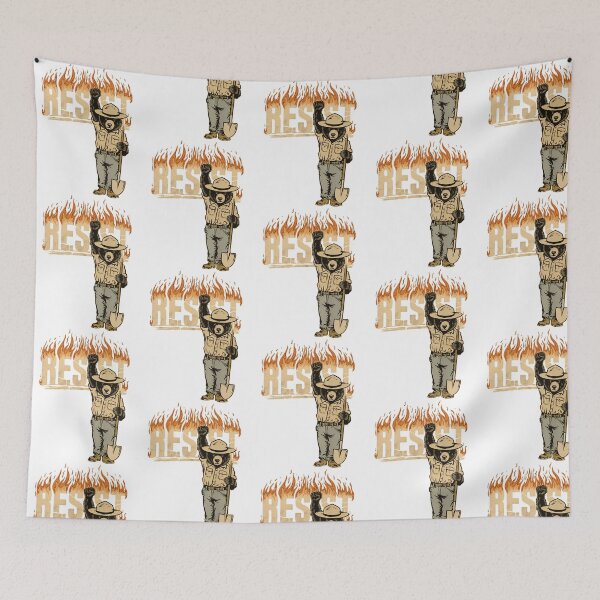 Item preview, Vintage Smokey The Resist Bear Nation Park designed and sold by MayaloveStores.