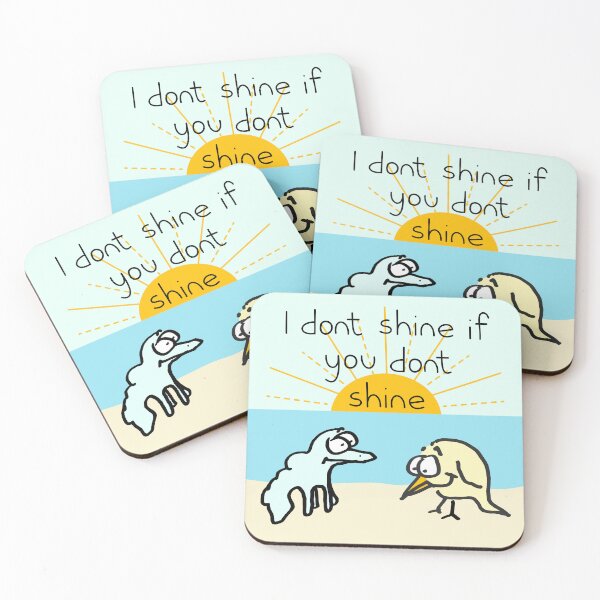 Item preview, I Don’t Shine if You Don’t Shine designed and sold by LittleCatten.