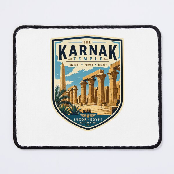 Item preview, The Karnak Temple Luxor Egypt Ancient History Travel Souvenir designed and sold by Star3NowForMe.