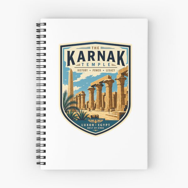 Item preview, The Karnak Temple Luxor Egypt Ancient History Travel Souvenir designed and sold by Star3NowForMe.