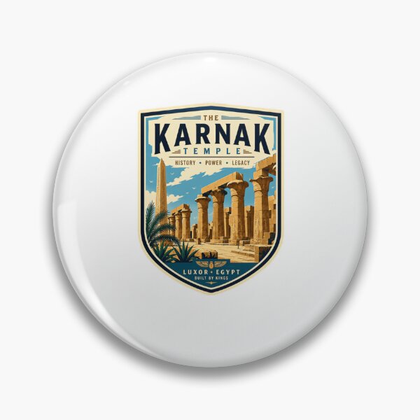 Item preview, The Karnak Temple Luxor Egypt Ancient History Travel Souvenir designed and sold by Star3NowForMe.