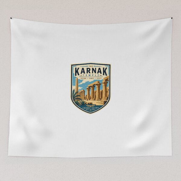 Item preview, The Karnak Temple Luxor Egypt Ancient History Travel Souvenir designed and sold by Star3NowForMe.