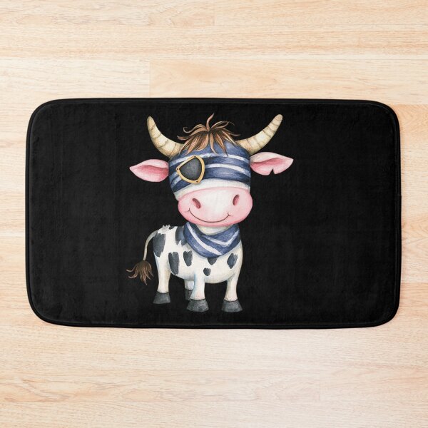 Item preview, Playful Pirate Cow designed and sold by hrendika.