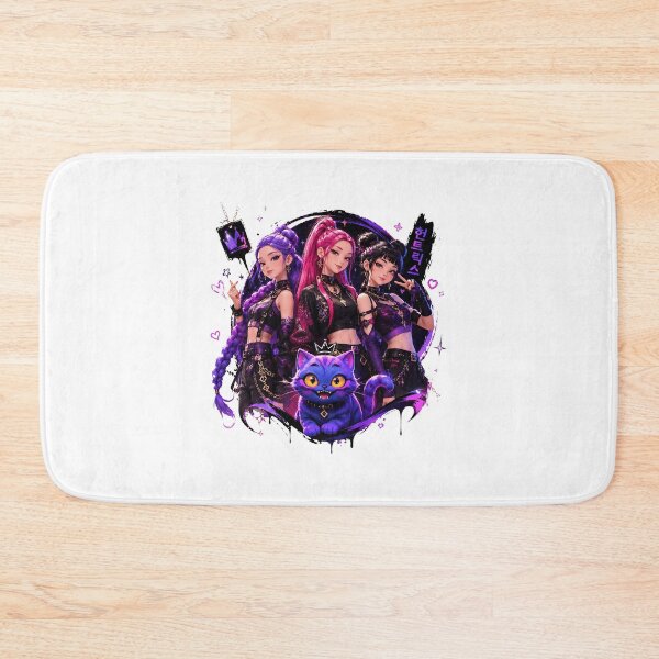 Item preview, Neon Shadow Queens With Mystic Purple Cat Energy designed and sold by MatthewCo98528.