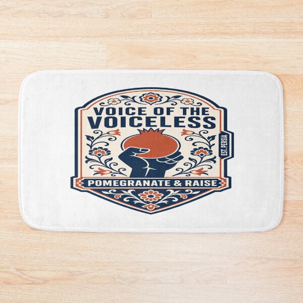 Item preview, Voice of the Voiceless — Pomegranate Fist Retro Badge designed and sold by Art&Fun.