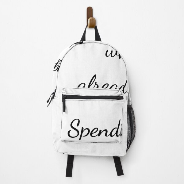 Item preview, “Spending again what is already spent:” - handwriting black designed and sold by ariksworld.