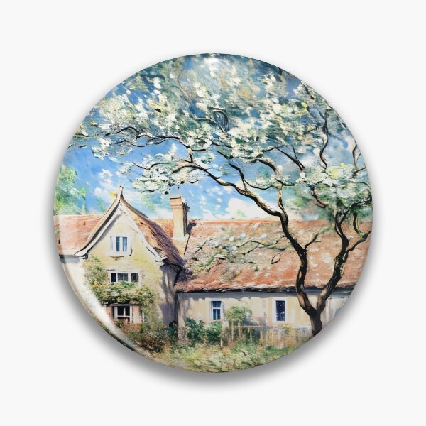 Item preview, Meadow at Giverny, Springtime designed and sold by artdesignsnow.
