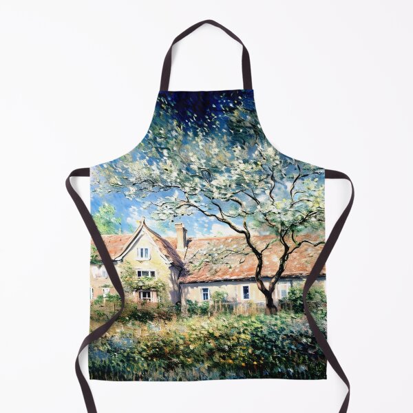 Aperçu de l'œuvre Prairie de Giverny, printemps créée et vendue par artdesignsnow.