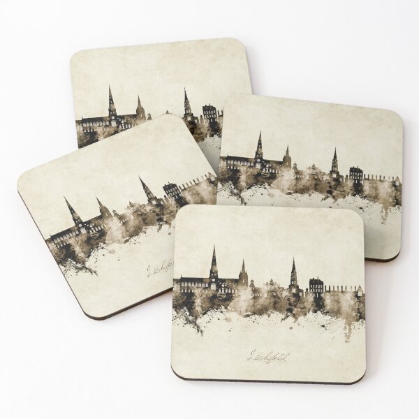 Item preview, Lichfield England Skyline designed and sold by ArtPrints.