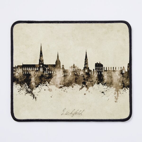 Item preview, Lichfield England Skyline designed and sold by ArtPrints.