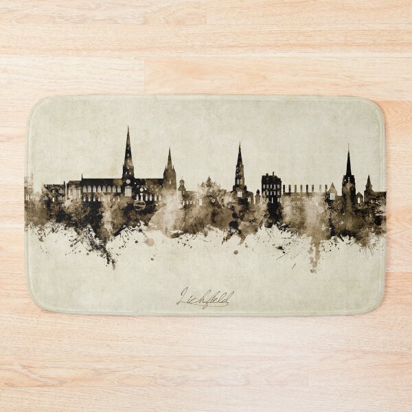 Item preview, Lichfield England Skyline designed and sold by ArtPrints.