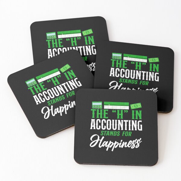 Item preview, Accounting 'H' Happiness Humorous Accountant Gift designed and sold by uglandheap.