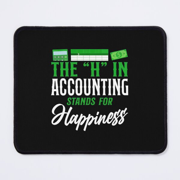 Item preview, Accounting 'H' Happiness Humorous Accountant Gift designed and sold by uglandheap.