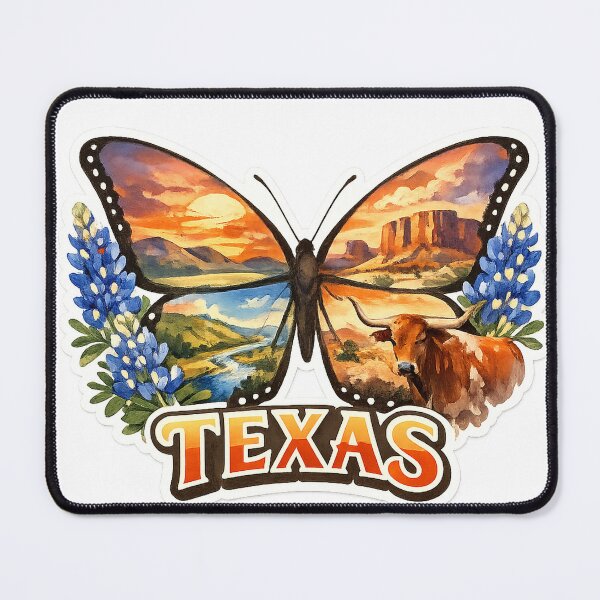 Item preview, Texas State Soul Butterfly designed and sold by Whimspired By Paxx.