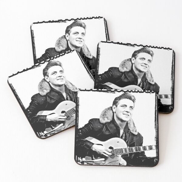Item preview, Eddie cochran designed and sold by OddHeartParade.