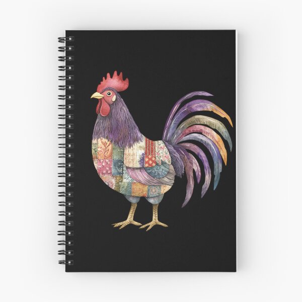 Item preview, Colorful Patchwork Rooster designed and sold by hrendika.