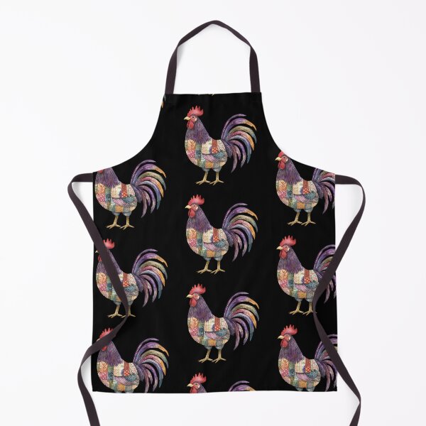 Item preview, Colorful Patchwork Rooster designed and sold by hrendika.