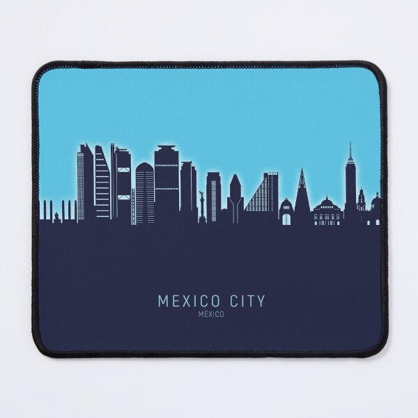 Item preview, Mexico City Skyline Mexico designed and sold by ArtPrints.
