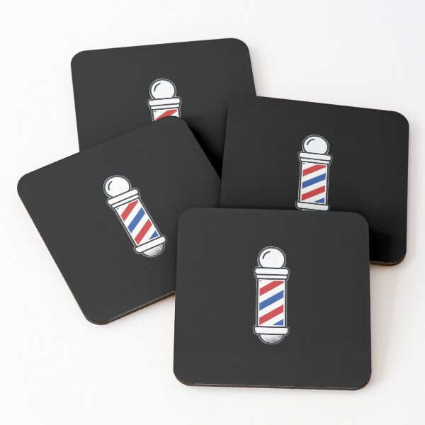 Item preview, Classic Barber Pole Minimalist Vector Icon Art designed and sold by Barber MD Culture.
