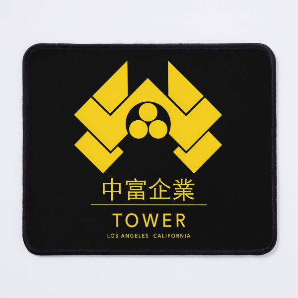 Item preview, Los Angeles California Corporate Building Emblem Yellow designed and sold by YOURfavDESIGHN.